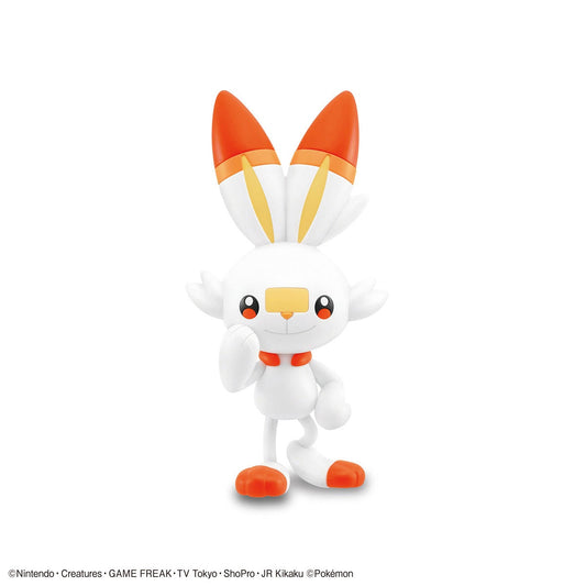 Đồ Chơi Lắp Ráp Mô Hình Plamo Quick!! 05 Scorbunny BANDAI MODEL KIT 4573102615558