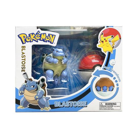 Bóng Pokemon Biến Hình: Quái thú rùa Blastoise POKEMON TOYS ZC8904E