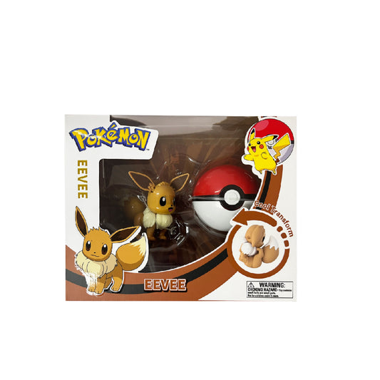 Đồ Chơi Trẻ Em Bóng Pokemon Biến Hình: Eevee POKEMON TOYS ZC8915E