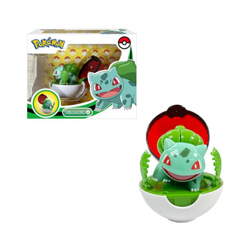 Đồ Chơi Quả Cầu Pokemon Tự Động Biến Hình: Bulbasaur POKEMON TOYS ZC8940E
