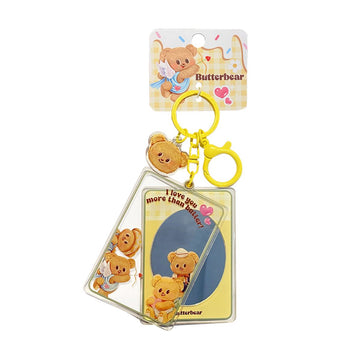 Móc Khóa Butter Bear Kèm Gương OTHER GIRL BRANDS YZ0697-01