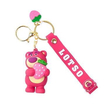 Móc Khóa Hình Gấu Dâu Lotso Ôm Dâu OTHER GIRL BRANDS STC119022/A