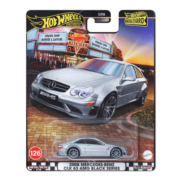 Đồ Chơi Mô Hình Siêu Xe Boulevard - Mercedes Benz Clk 63 Amg Black Series HOT WHEELS GJT68