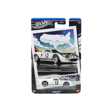Đồ Chơi Mô Hình Siêu Xe Vintage Ford GT-40 HOT WHEELS HRT81
