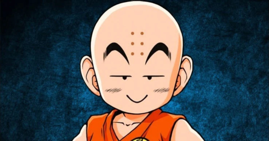 Is bald guy Krillin (Dragon Ball) really weak?