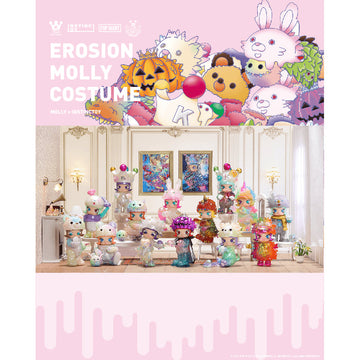 Molly × Instinctoy Erosion Molly Costume Series POP MART Model Toys 6941448635369