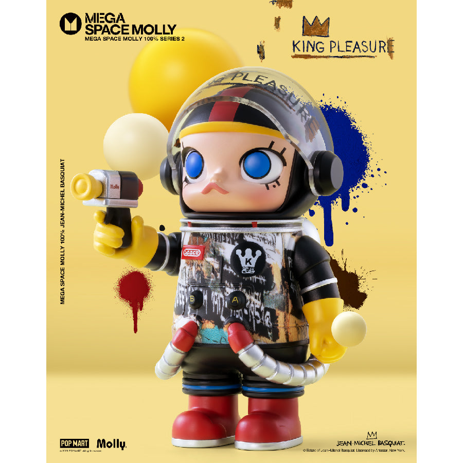 MEGA SPACE MOLLY 100% Series 2-B POP MART Model Toy 6941848236586