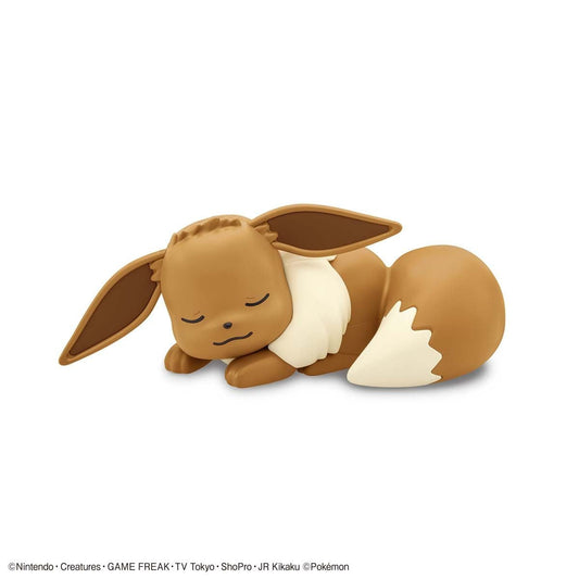 Đồ Chơi Lắp Ráp Mô Hình Plamo Quick!! 07 Eevee (Sleeping) BANDAI MODEL KIT 4573102616708