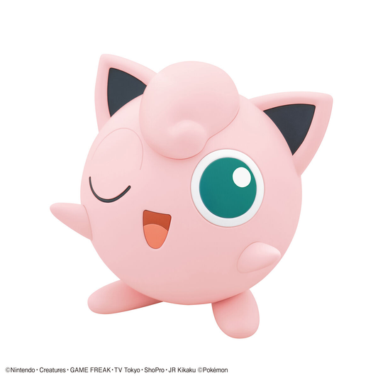 Đồ Chơi Lắp Ráp Mô Hình Plamo Quick!! 09 Jigglypuff BANDAI MODEL KIT 4573102620811