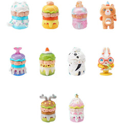 BOOBOO and Hamburgur Pig Family Figure OTHER ART TOYS L730018