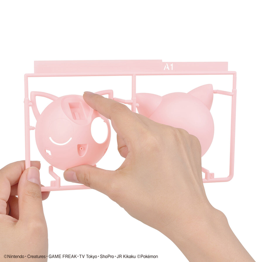 Đồ Chơi Lắp Ráp Mô Hình Plamo Quick!! 09 Jigglypuff BANDAI MODEL KIT 4573102620811