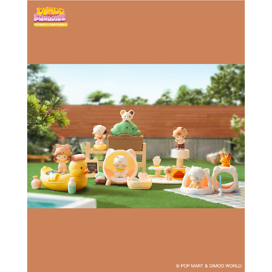 Dimoo Cat Paradise Series Prop POP MART Model Toy 6941848207517
