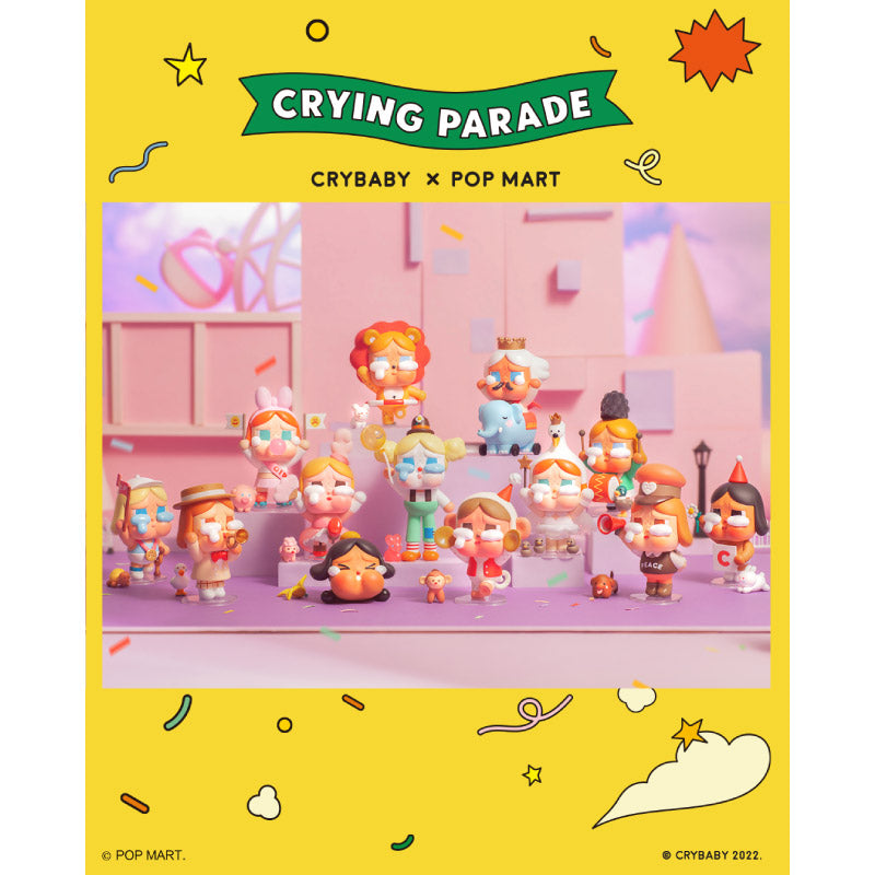 POP MART CRYING PARADE フィギュアセット POP MART Crybaby Crying Parade Series Blind Box Figures