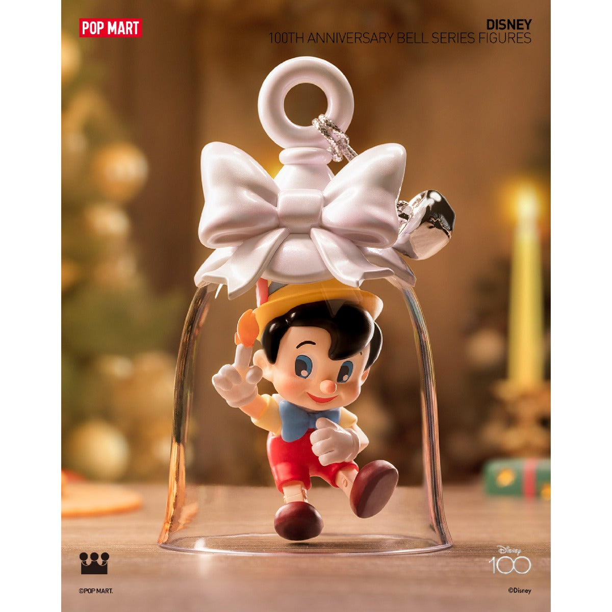 Disney 100th Anniversary Bell POP MART Model 6941848248602