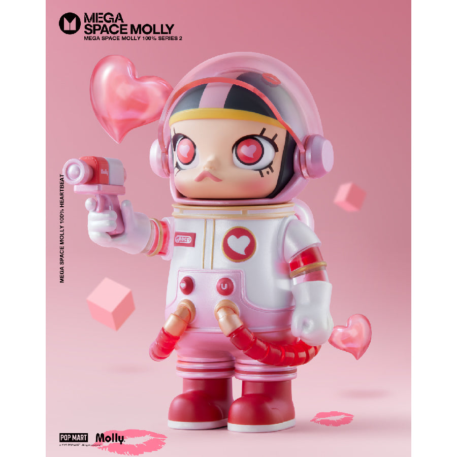 MEGA SPACE MOLLY 100% Series 2-B POP MART Model Toy 6941848236586