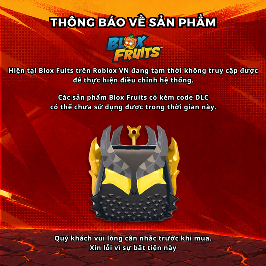 Đồ Chơi Trái Ember Dragon Khổng Lồ Với Nhiều Vật Phẩm BLOX FRUITS BN3304