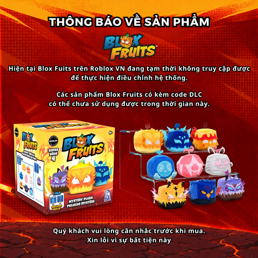 Đồ Chơi Thú Nhồi Bông Bí Ẩn Series 4 BLOX FRUITS CP3385