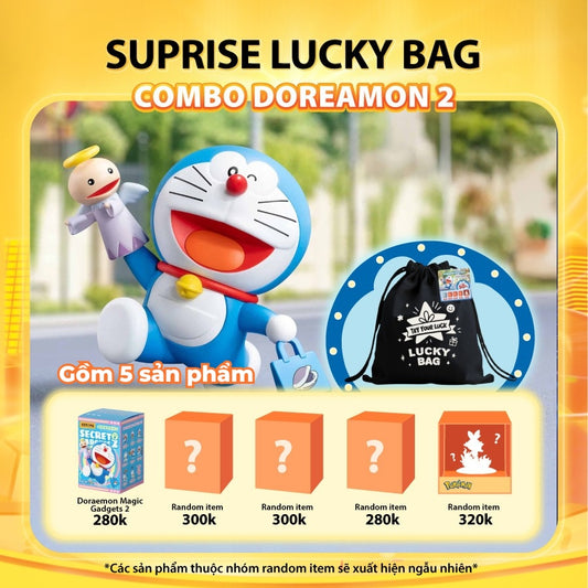 Doremon Combo Toys 10 52TOYS CBDR10-LKB1