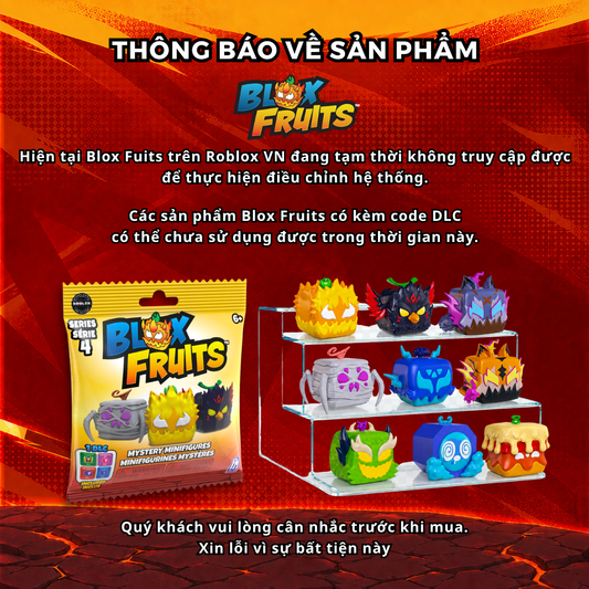 Đồ Chơi Mô Hình Bí Ẩn Series 4 BLOX FRUITS MF3314
