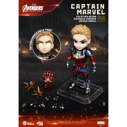 Mô Hình Sưu Tập Avengers: Endgame Captain Marvel BEAST KINGDOM EAA-108