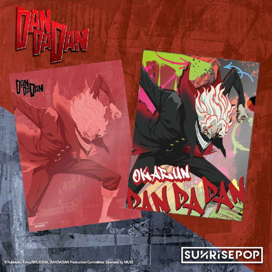 Bìa Lá A4 Okarun Biến Hình Dan Da Dan SUNRISEPOP DDAC006