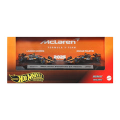 Đồ Chơi Bộ Đôi Siêu Xe Đua F1 Set 1 McLaren HOT WHEELS JMM91/JMM89