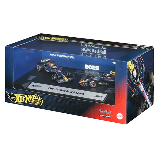Đồ Chơi Bộ Đôi Siêu Xe Đua F1 Set 5 Oracle Red Bull HOT WHEELS JMM95/JMM89