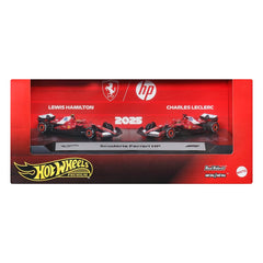 Đồ Chơi Bộ Đôi Siêu Xe Đua F1 Set 9 Ferrari HOT WHEELS JMM99/JMM89