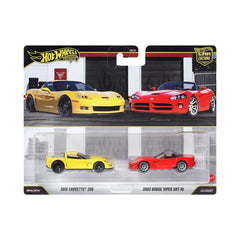 Đồ Chơi Bộ Đôi Siêu Xe Premiums - 12 Corvette Z06 HOT WHEELS JHW54/HBL96