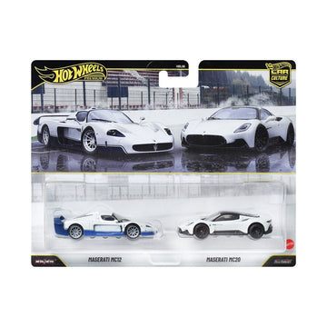 Đồ Chơi Bộ Đôi Siêu Xe Premiums - 2004 Maserati MC12 HOT WHEELS JHW55/HBL96