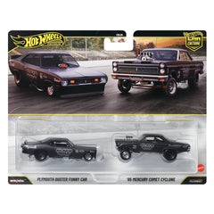 Đồ Chơi Bộ Đôi Siêu Xe Premiums Plymouth Duster Funny Car HOT WHEELS JHW56/HBL96