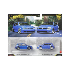 Đồ Chơi Bộ Đôi Siêu Xe Premiums 2004 VW Golf R32 HOT WHEELS JHW49/HBL96