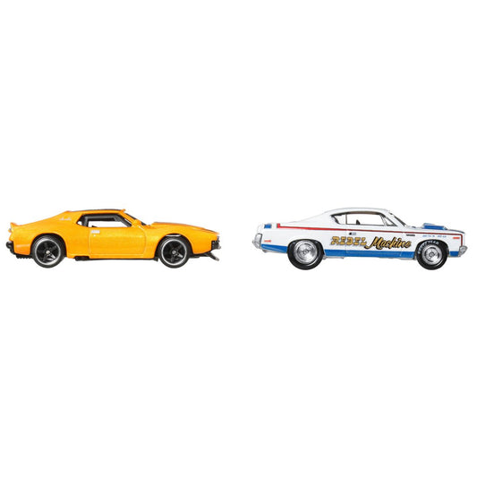 Đồ Chơi Bộ Đôi Siêu Xe Premiums 71 AMC Javelin HOT WHEELS HBL96