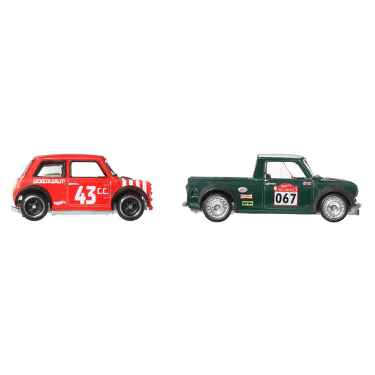 Đồ Chơi Bộ Đôi Siêu Xe Premiums Morris Mini HOT WHEELS HBL96
