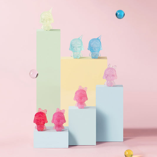 Bộ Mô Hình Pop Bean CryBaby Mini Figure- Gradient Color Set POP MART 6931571007225