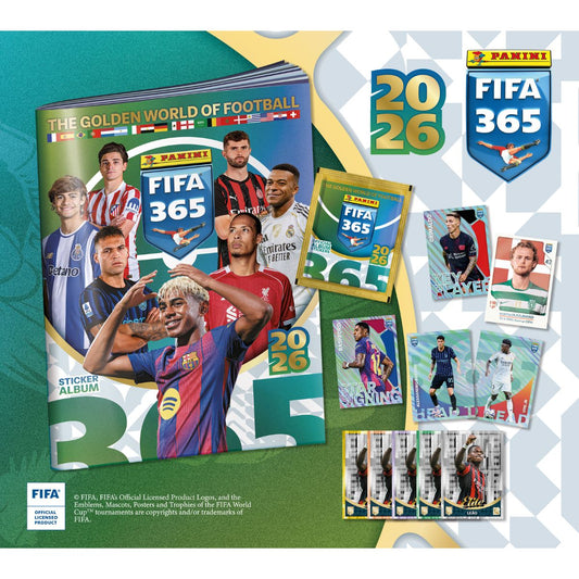 Đồ Chơi Bộ Sticker Hình Khởi Đầu FIFA 365 2026 PANINI 8051708030655