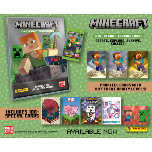 Bộ Thẻ Hình Khởi Đầu Minecraft 2 PANINI 8018190027013