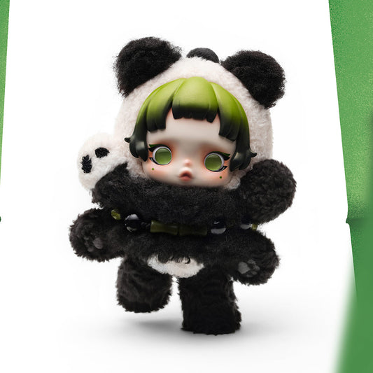 Đồ Chơi Búp Bê Mô Hình Nhân Vật Skullpanda Lazy Panda Plush Doll Pen POP MART 6941313019102