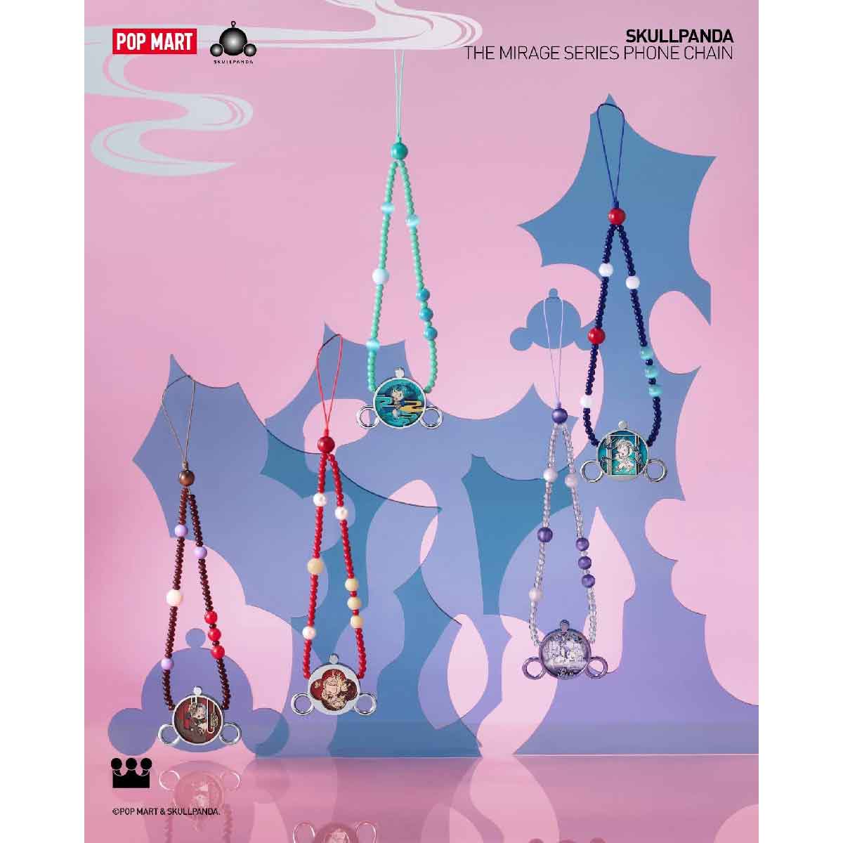 Dây Đeo Điện Thoại Skullpanda The Mirage Series Phone Chain POP MART 6