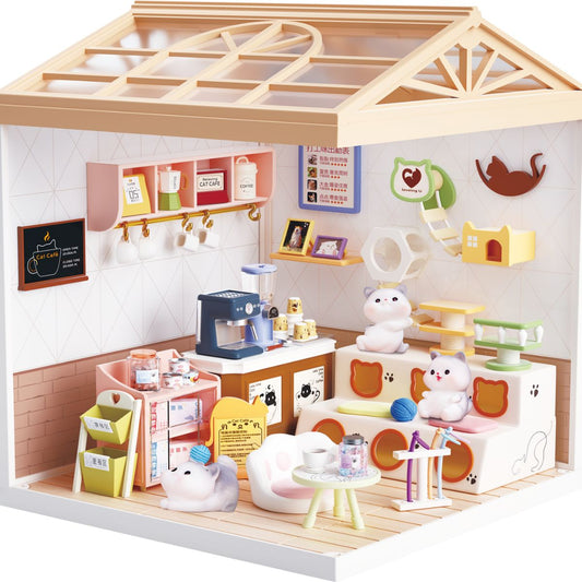 Đồ Chơi Lắp Ráp Mini House - Café Mèo SWEET HEART SH807