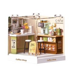 Mini House Small Building Blocks - SWEET HEART Cafe SH834