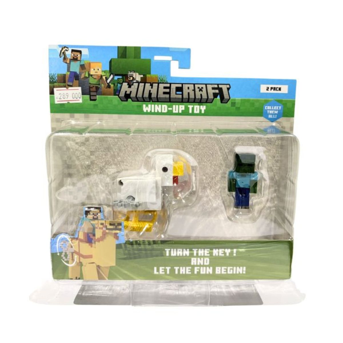 Đồ Chơi Minecraft Dây Cót Chicken Jockey MINECRAFT PMI CHI/MC1014