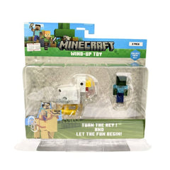 Minecraft Wind-Up Chicken Jockey Toy MINECRAFT PMI CHI/MC1014