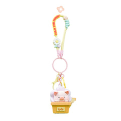 Đồ Chơi Mô Hình LULU THE PIGGY Flower Keychain - Flower House Keeper ART TOY LIFESTYLE 6976415660617