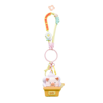 Đồ Chơi Mô Hình LULU THE PIGGY Flower Keychain - Flower House Keeper ART TOY LIFESTYLE 6976415660617