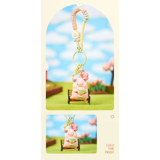 Đồ Chơi Mô Hình LULU THE PIGGY Flower World Keychain - Hug The Bliss ART TOY LIFESTYLE 6976415660570