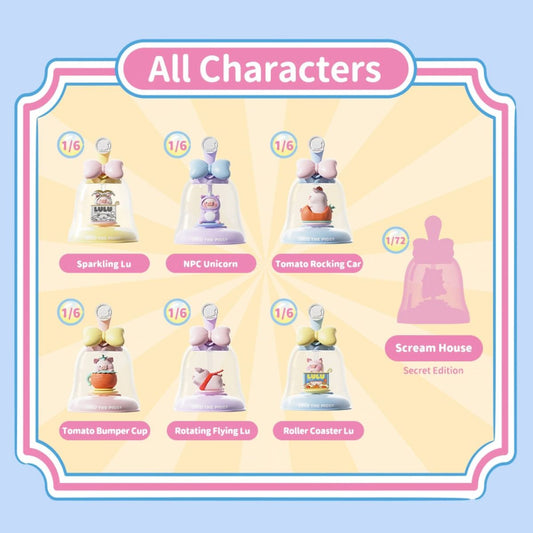 Đồ Chơi Mô Hình LULU THE PIGGY Motion Scented Decorations Blind Box ART TOY LIFESTYLE RAM0045