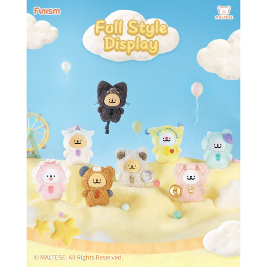 Đồ Chơi Mô Hình Maltese My Good Buddy Series Vinyl Plush Blind Box FUNISM MX2115