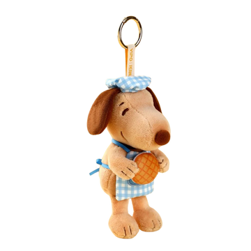 Snoopy V2 Bakery Theme Plush Keychain Toy SP37593