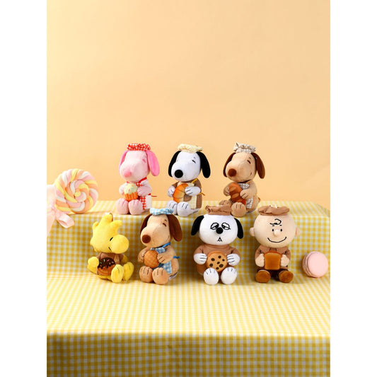 Đồ Chơi Móc Khoá Nhồi Bông Snoopy V2 - Chủ Đề Tiệm Bánh PLUSH TOY SP37593